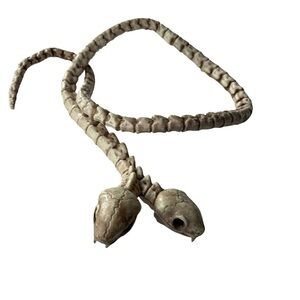 Reptile Decor Double-Headed Snake Ornament‎